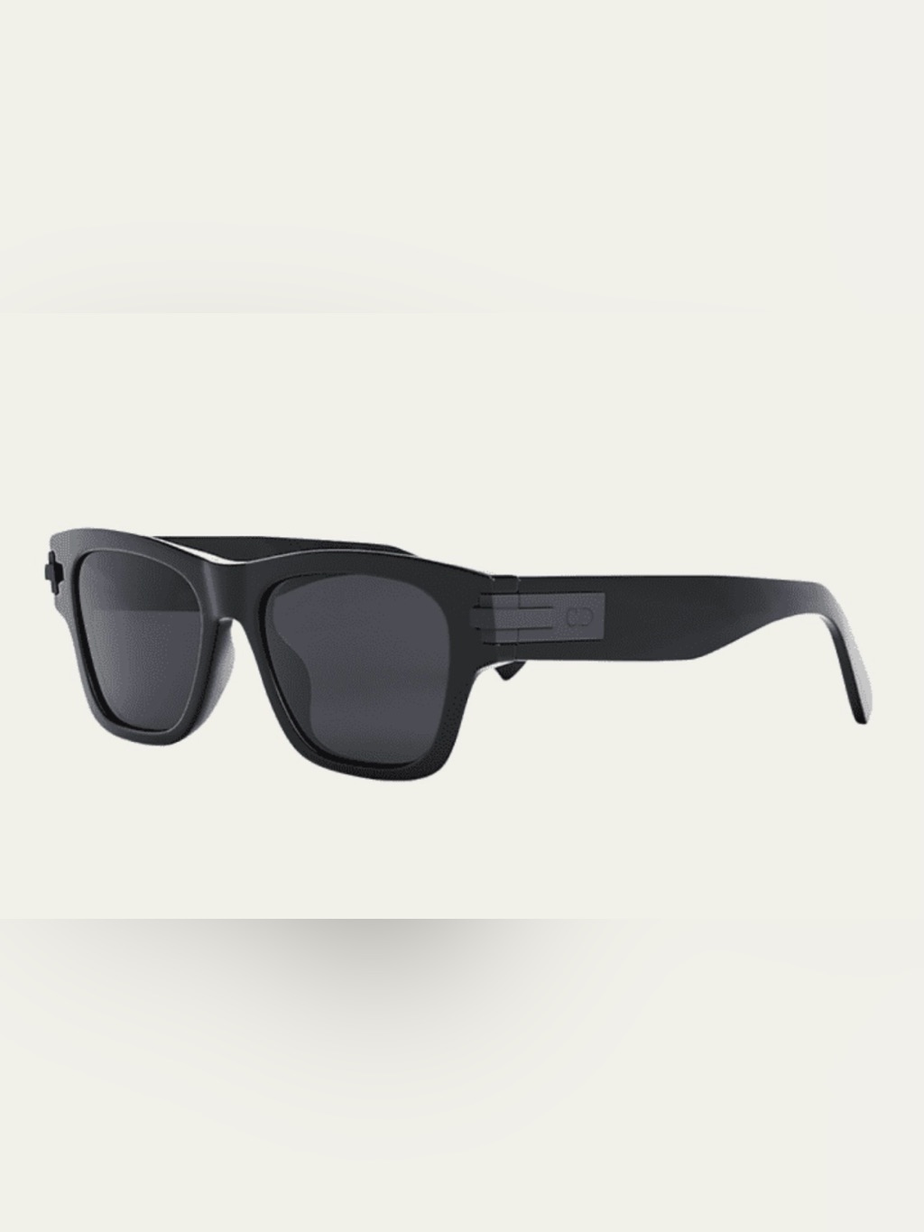 Christian Dior Blacksuitxl S2u10po Blk Square Sunglasses Gry Polarized
